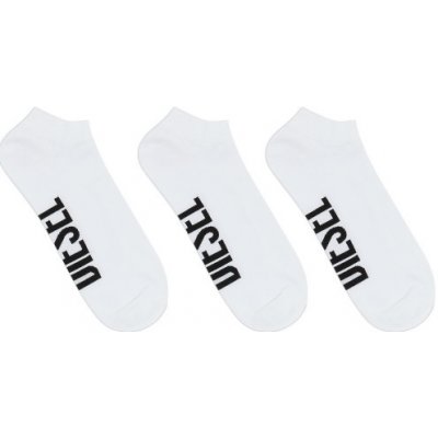 Diesel ponožky 3-PACK SKM-GOST-THREEPACK SOCKS bílá – Zboží Mobilmania