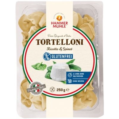 Hammermühle Bezlepkové Tortelloni ricotta & špenát 250 g – Zboží Dáma