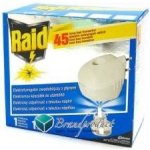 Raid Elektrický proti komárům s tekutou náplní 28ml 45nocí – HobbyKompas.cz