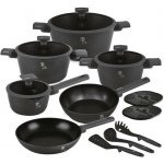 Berlingerhaus s titanovým povrchem 15 ks Antracit Collection BH-8141 – Sleviste.cz