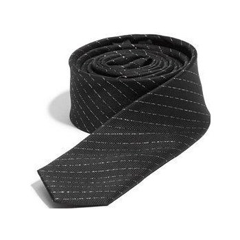 Guess kravata Black lurex stripe tie od 1 200 Kč - Heureka.cz