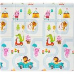 Milly Mally Skládací pěnová podložka Play Street – Zboží Mobilmania