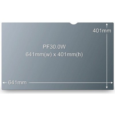 3M PF30.0W Privátní filtrů černá barva pro 76,2cm (30,0 ) 16:10 – Sleviste.cz