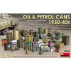 Sběratelský model MiniArt Oil & Petrol Cans 1930-40s 36 pcs. 35595 1:35