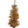 Vánoční stromek Ambiance Vánoční stromek stolní zlatý pokovený 120 cm