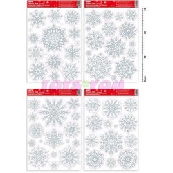 Okenní fólie MFP Paper vánoce glitr VA011 20x30cm