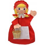 Moravská ústředna Brno Karkulka s copy 30 cm maňásek – Zboží Dáma