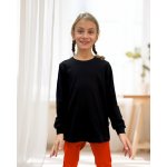 Jožánek Dětské tričko dlouhý rukáv černé – Hledejceny.cz