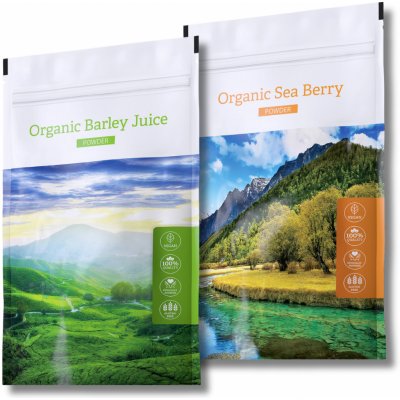 Energy Organic Barley Juice powder 100 g + Organic Sea Berry powder 100 g – Zbozi.Blesk.cz