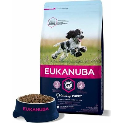 Eukanuba Puppy & Junior Medium Breed 3 kg