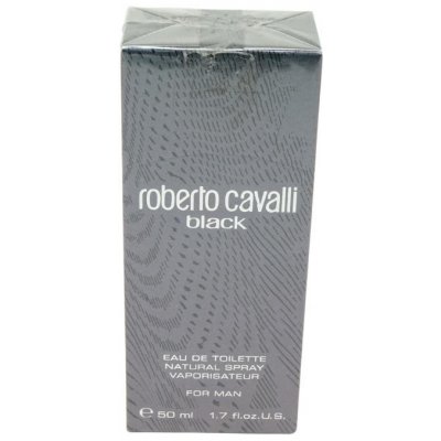 Cavalli Roberto Cavalli Black toaletní voda pánská 50 ml – Hledejceny.cz