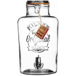 Skleněný soudek KILNER s kohoutkem 5,0 l 0025.405 – Zboží Mobilmania