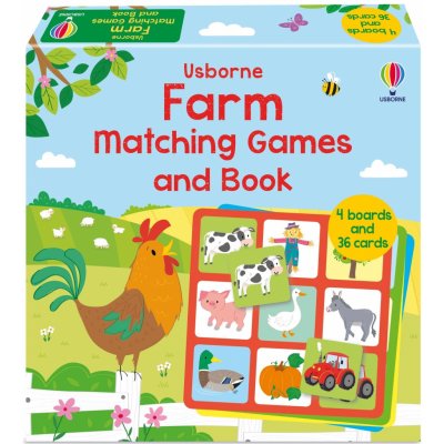 Usborne Publishing Farm Matching Games – Hledejceny.cz