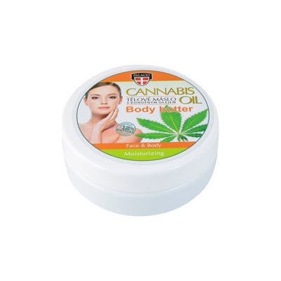 Palacio Cannabis oil tělové máslo s konopným olejem 200 ml – Zboží Dáma