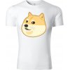 Pánské tričko s potiskem MemeMerch tričko Doge bílá