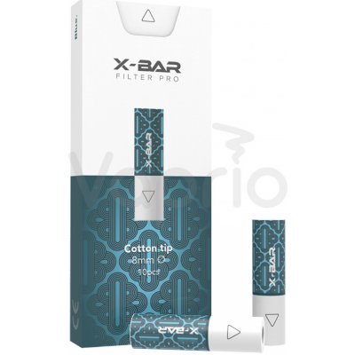J Well X Bar Filter Pro balení filtrových náustků 10 ml Modrá