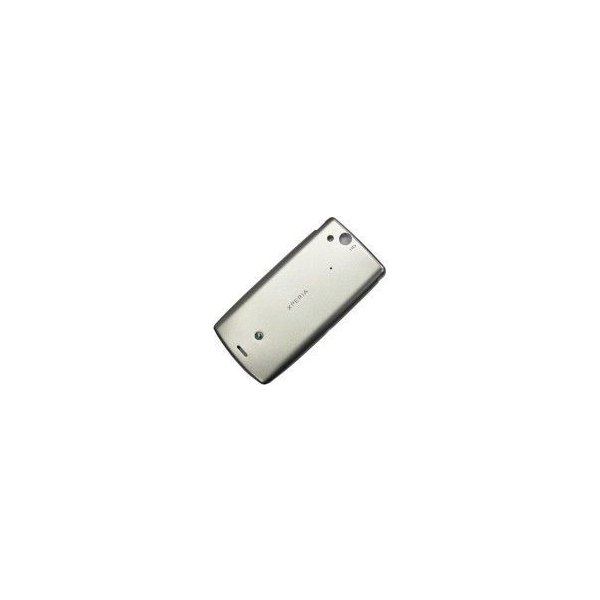 Náhradní kryt na mobilní telefon Kryt Sony Ericsson LT15 zadní šedý