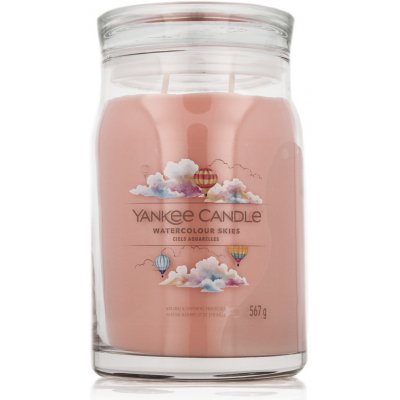 Yankee Candle Signature tumbler Watercolour Skies 567 g – Hledejceny.cz