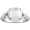 Prsteny Silvego Stříbrný prsten Donel s pravým měsíčním kamenem JST15487RMS