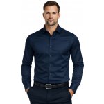 Espada pánská košile slim fit - tmavě modrá černá | modrá – Hledejceny.cz