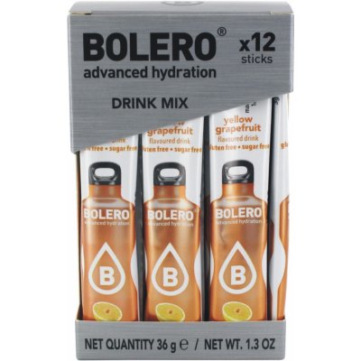 Bolero drink Sticks žlutý grapefruit 12 x 3 g – Hledejceny.cz