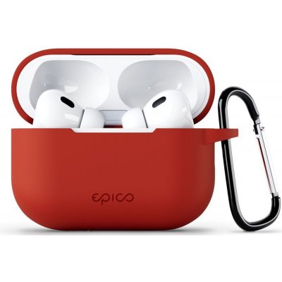 Epico Silikonové pouzdro pro Airpods Pro 2 s karabinou 9911101400019 – Zboží Živě