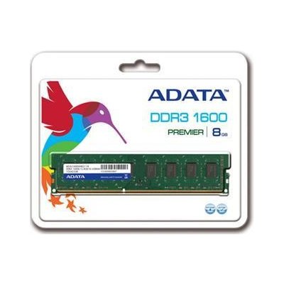 Adata DRR3 8GB 1600MHz CL11 (1x8GB) ADDU1600W8G11-S – Zbozi.Blesk.cz