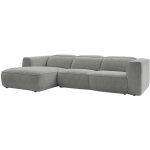 Bobochic Paris Světle šedá rohová pohovka William 298 cm, levá – Zboží Dáma