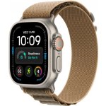 Apple Watch Ultra 4 49mm přírodní titan s pouštním alpským tahem M MJAF4QC/A – Zboží Živě