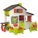 Smoby Domeček Friends House s dvěma zahrádkami – Zboží Mobilmania