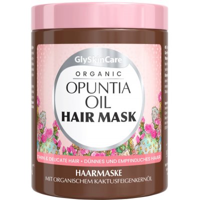 GlySkinCare maska na vlasy s organickým olejem z opuncie 300 ml – Zboží Mobilmania