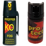 F.W. KLEVER GmbH Pepřový sprej KO FOG 50 ml + pepřový sprej Protect 15ml – Zboží Mobilmania