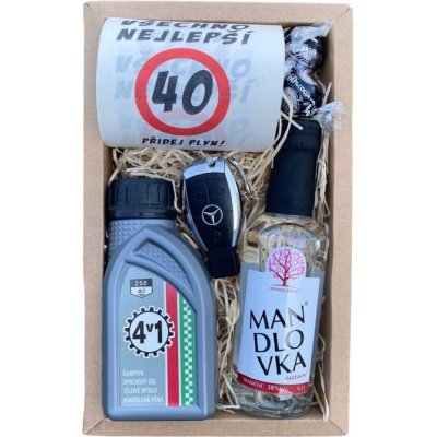 Dárkový balíček pro muže 40 – Sleviste.cz