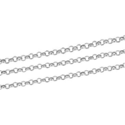 Zlatnictví U Kostela Klasický stříbrný náramek na nohu ankr typ A 987583139 – Zboží Dáma