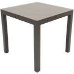 Doppler MADRI zahradní hliníkový stůl 80x80 cm, mocca – Hledejceny.cz