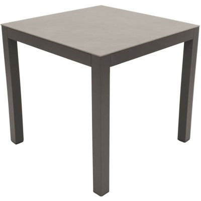 Doppler MADRI zahradní hliníkový stůl 80x80 cm, mocca – Hledejceny.cz