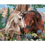 Grafix Diamantový obrázek 30 x 40 cm Koňská láska – Hledejceny.cz