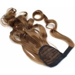 Clip culík / cop ze 100% japonského kanekalonu 60cm kudrnatý středně hnědý – Zboží Mobilmania