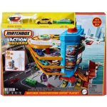 Mattel Matchbox Action Drivers Transportní centrum s taxíkem lodí a helikoptérou HXL47 – Hledejceny.cz