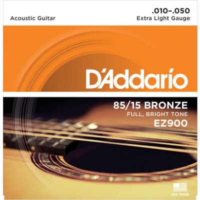 D'ADDARIO EZ910 80/15 Bronze Extra Light