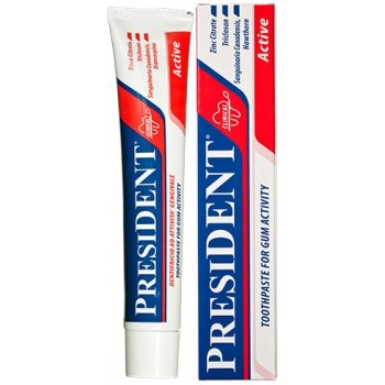 PresiDENT Active zubní pasta 75 ml