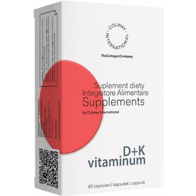 Colway International Vitaminum D + K 60 kapslí – Hledejceny.cz