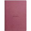 Poznámkový blok Rhodiarama Zápisník linkovaný s prošitým hřbetem A5 90g/m2,32 listů tmavě růžový obal