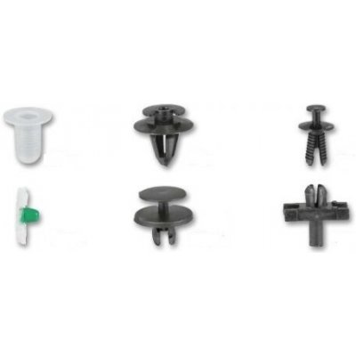 Příchytky čalounění pro interiér vozu BMW, sada 290 ks - ASTA | Zboží Auto