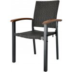 LIVARNO home Stohovatelná židle Valencia, hnědá – Zboží Dáma