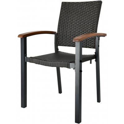 LIVARNO home Stohovatelná židle Valencia, hnědá – Zboží Dáma