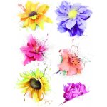 Ag Design F 1058 samolepicí dekorace na zeď Květiny rozměry 65x85cm – Zbozi.Blesk.cz