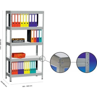Regál Kovona N546L2 – Zboží Dáma