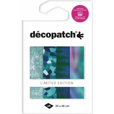 décopatch Papíry na decoupage Texture 4ks č.13 – Zboží Mobilmania