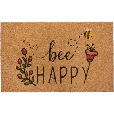Hanse Home Collection Bee happy 105572 hnědá 45x75 cm – Zboží Dáma